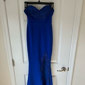 Royal Blue Gown
